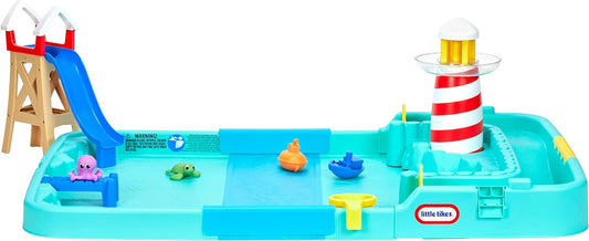 Beach Water Table - Water Table Splash Pad for Kids 2+, Boys, Girls